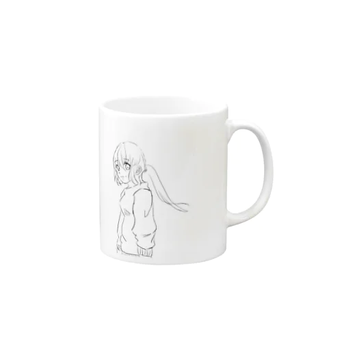 イラスト女の子2 Mug