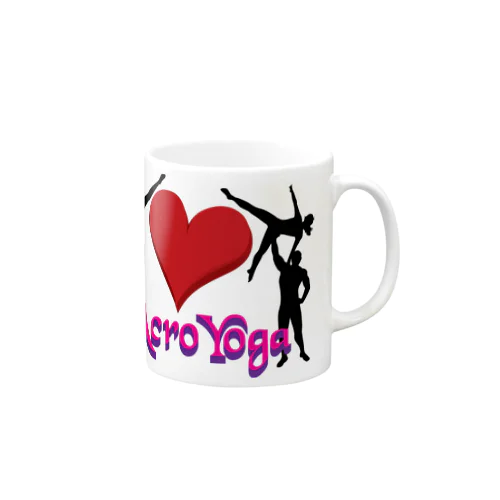 Love AcroYoga 3D マグカップ