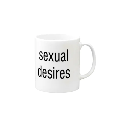 性欲Ｔシャツ Mug