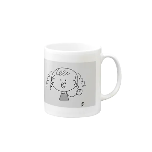 Hi! ミス キャッサリンです。 Mug