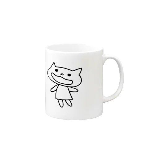 食べたそうなネコ Mug