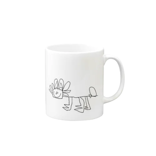 やさしいトリケラトプス Mug