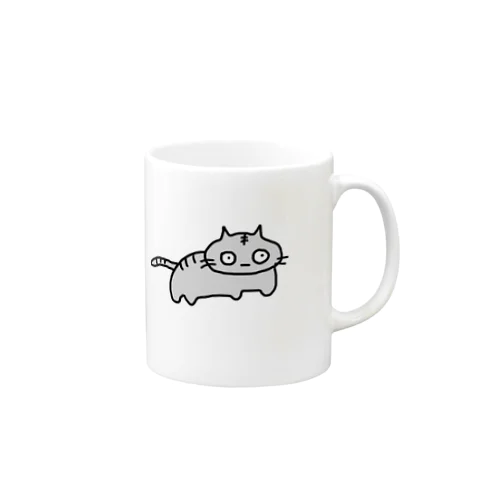 トラ猫の銀次 Mug