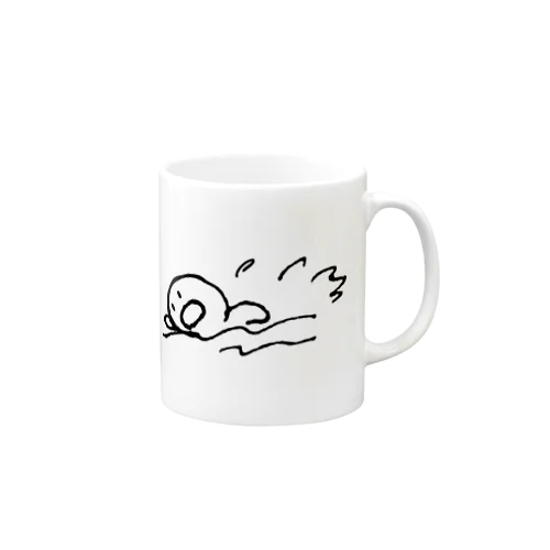 水泳！丸さん Mug