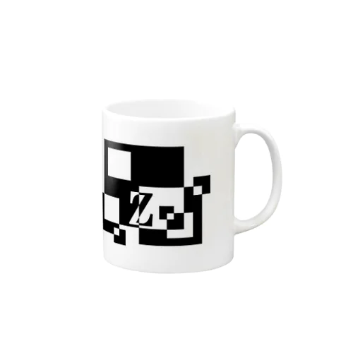 シンプルデザインアルファベットZ Mug