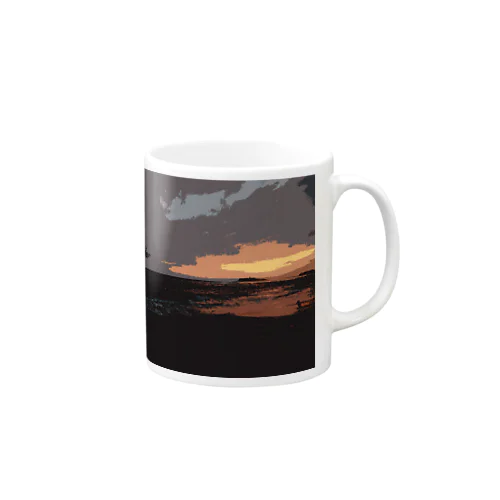 夕暮れ Mug