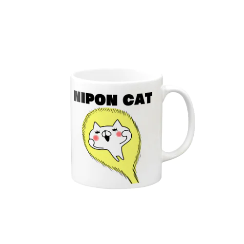 ニポンネコ Mug