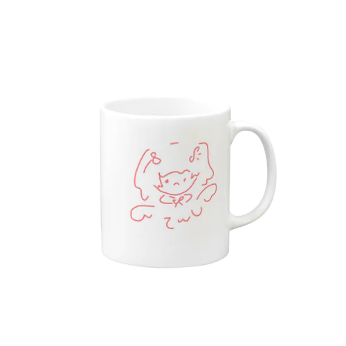 ぴんくちゃん。(てんし) Mug