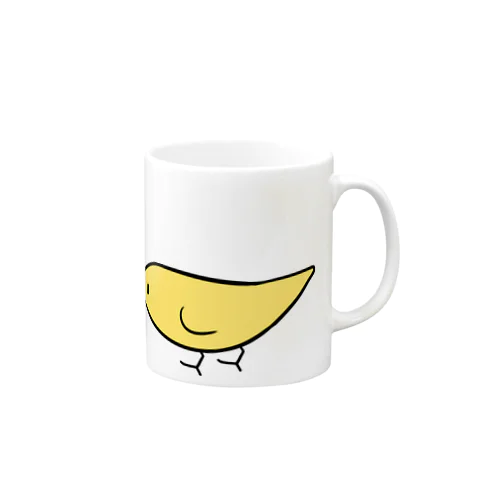 とことこセキセイインコルチノーちゃん【まめるりはことり】 Mug