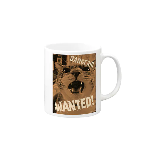 危険！猛獣WANTEDなシル子様 Mug