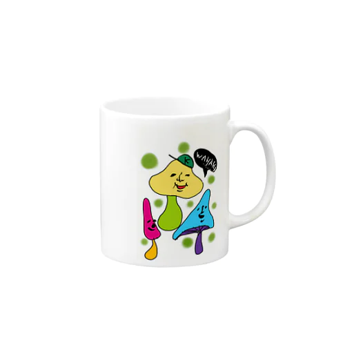 きのこwahaha Mug