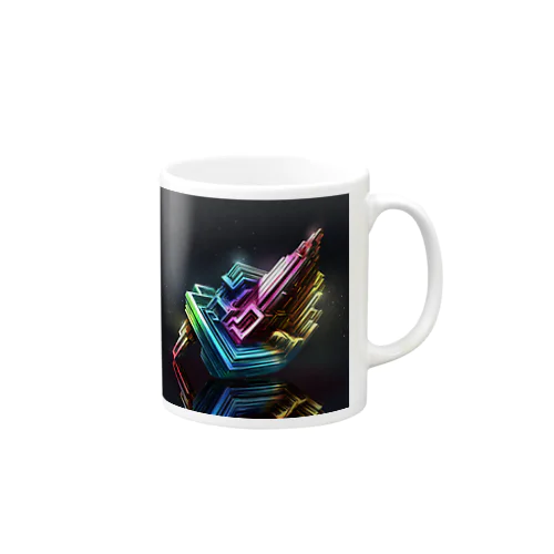 ビスマス結晶 Mug