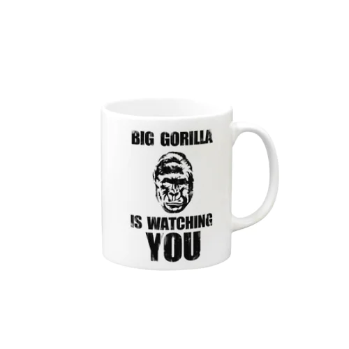 BIG GORILLA IS WATCHING YOU マグカップ