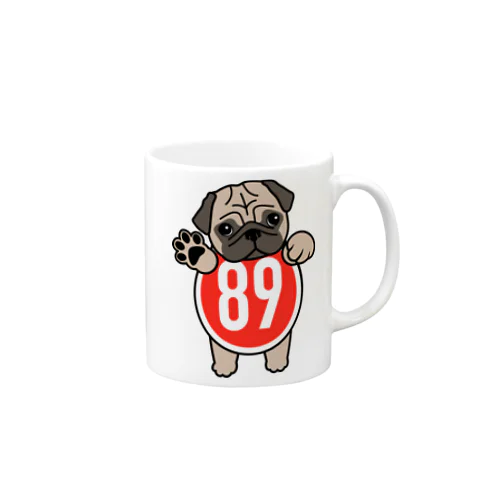 パグ-ぱぐ-PUG-パーグー グッズ Mug