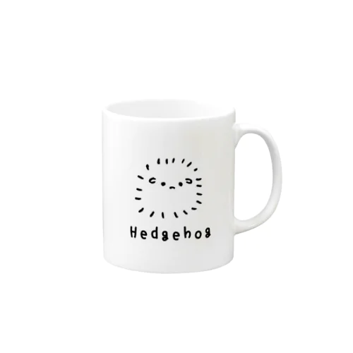 無色のハリネズミ Mug