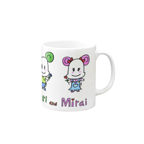 Hikari and Mirai Mug