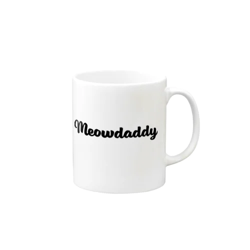 Meowdaddy ねこの飼い主（パパさん）用 Mug
