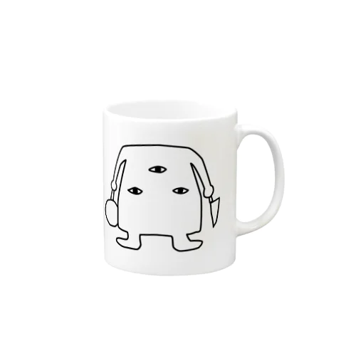 三つ目 Mug