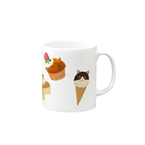 アニマルスイーツ Mug