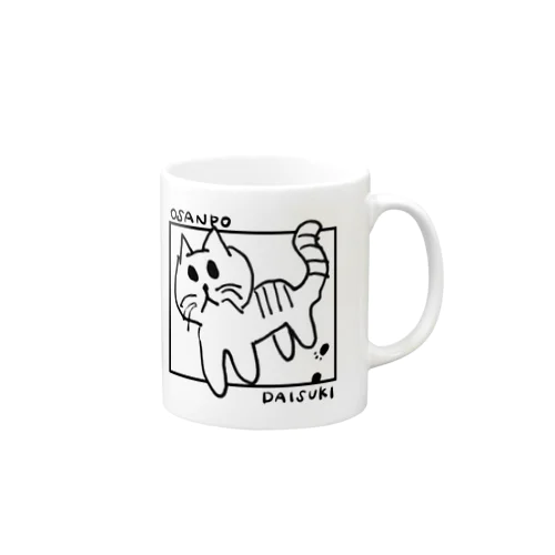 わくありねこさん Mug