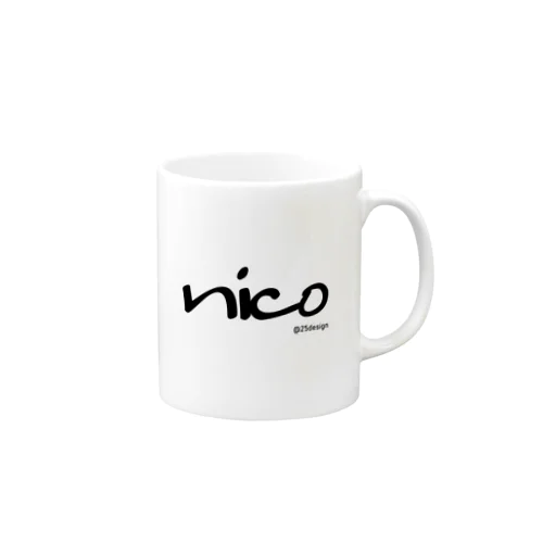 ニコデザイン Mug