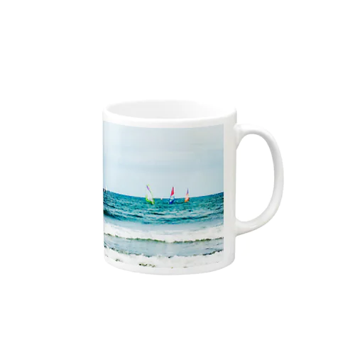 海と空と青 Mug