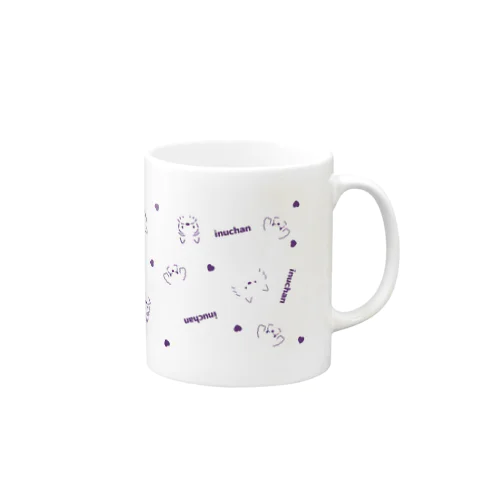 イヌチャン集合(ぶどう) Mug