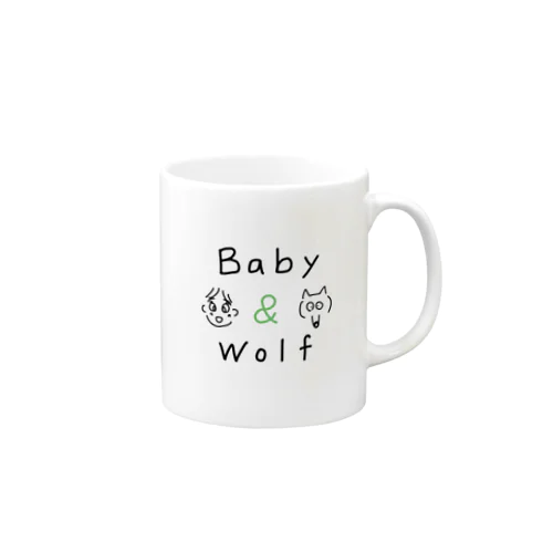 Baby & Wolf マグカップ