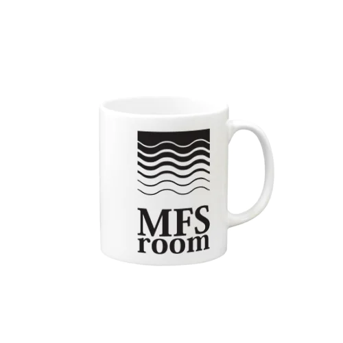 MFS room trim5(黒) Mug