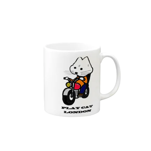 biker playcat Mug