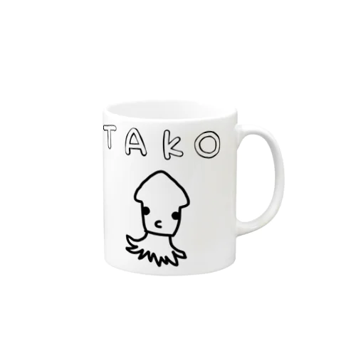 🐙たこ Mug