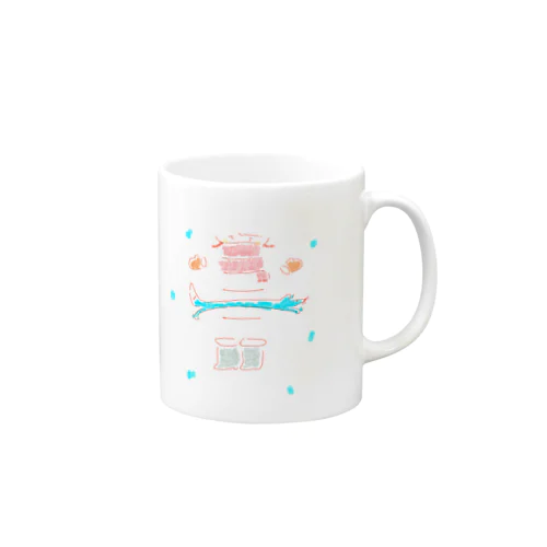 キツネの横切り Mug