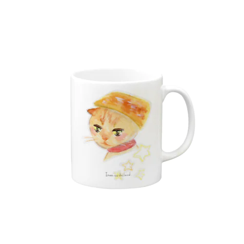 いなりずし帽子のねこ Mug