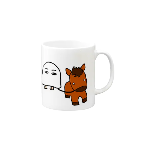 メジェド（馬） Mug