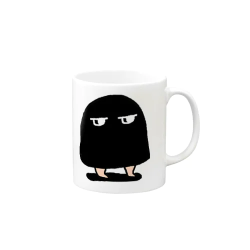 メジェド（黒） Mug