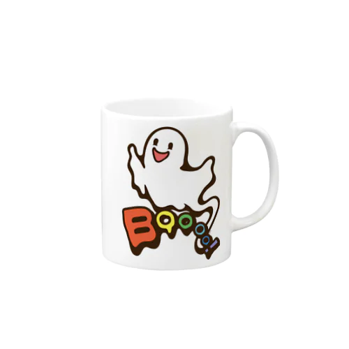 おばけちゃんばぁ!(Boo!ゴースト)カラフル Mug