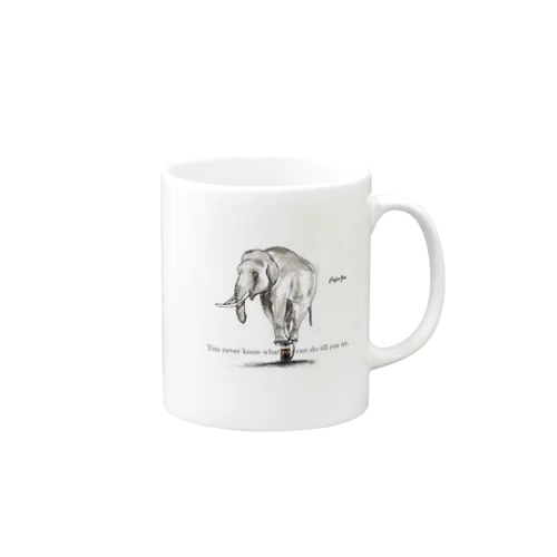 caffe Zoo Elephant マグカップ