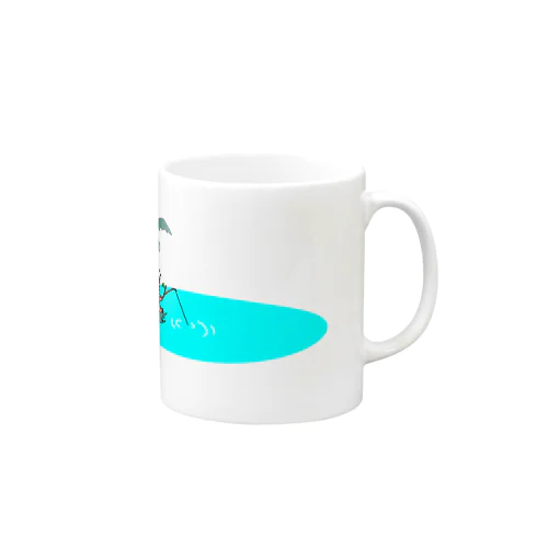 無人島 Mug