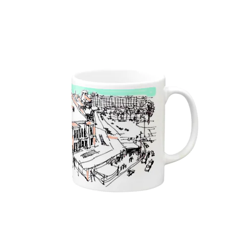 ＃いくぞ岩田屋　　さらば東京駅 Mug