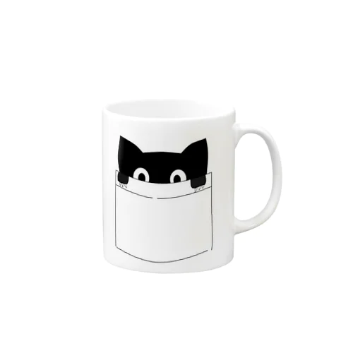 ポケットの奴 Mug