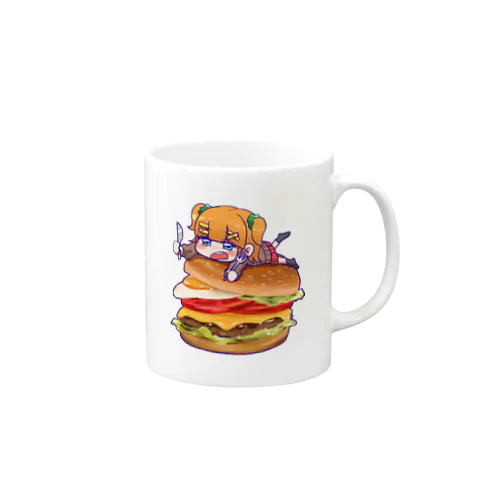 みかんちゃんとハンバーガー Mug