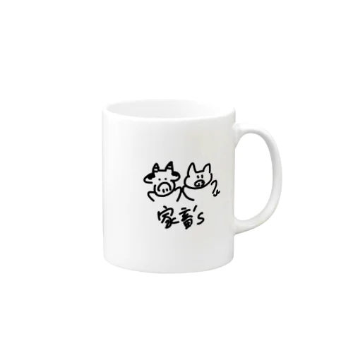 家畜ズ Mug