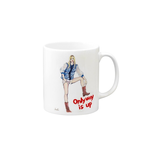 Only way is up Mug