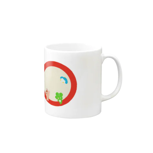 滑車ぐるぐる Mug