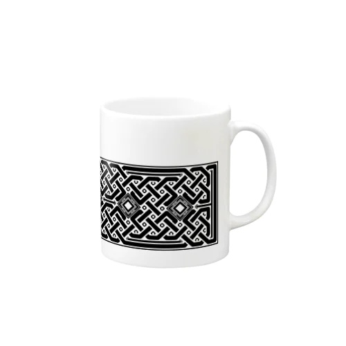 Knot Square Facet Mug