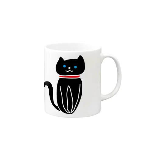 黒ねこ Mug