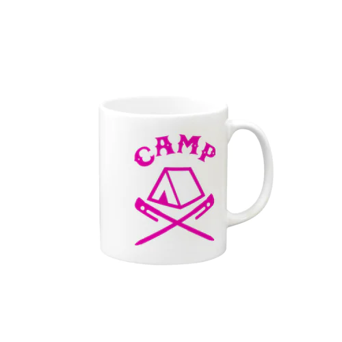 CAMP(ピンク) Mug