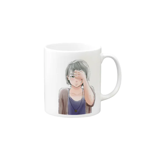 手櫛男の娘 Mug