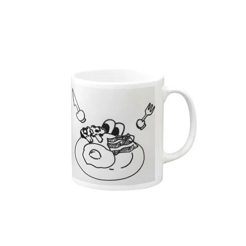 あさごはん Mug