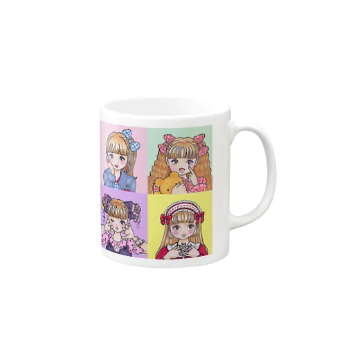 Ran Oishi Illustration "COVER GIRL4"  Mug